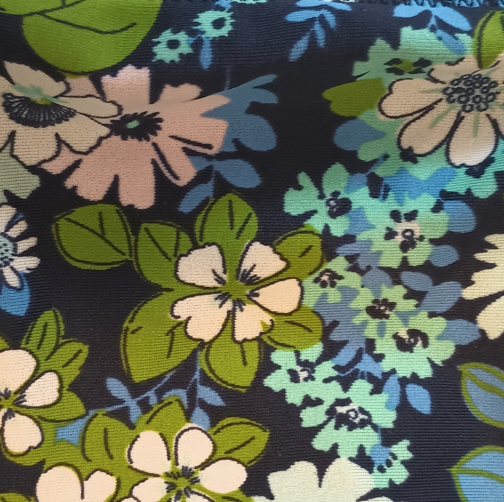 3/$25 Aerie Scoop Neck Floral Bikini Top Size XS - Picture 6 of 7